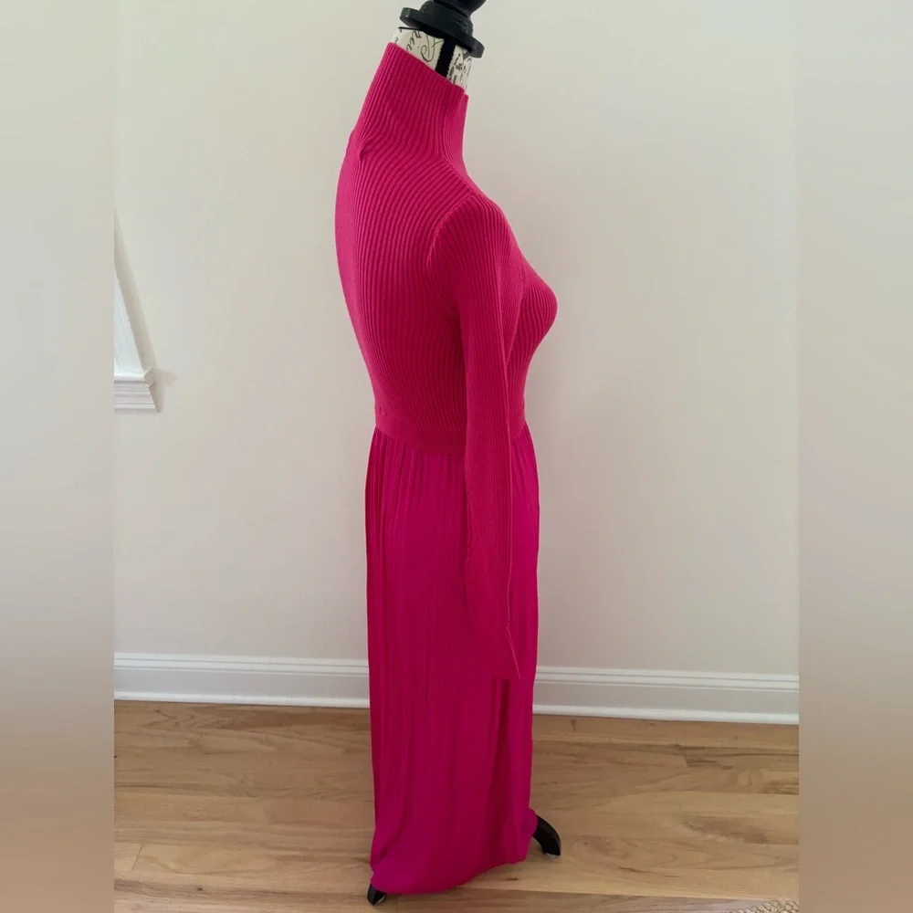 Anthropologie pink Long Sleeve Dress - Picture 7 of 10